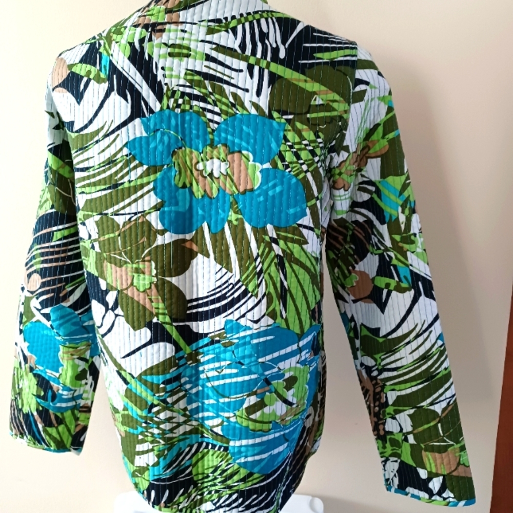 Nomadic Traders Forest & Turquoise Open Front Rev… - image 3